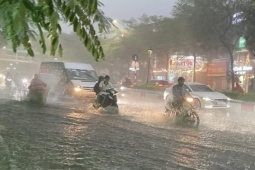 Hà Nội có thể xuất hiện mưa dông vào chiều nay