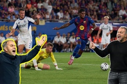 Rashford thực hiện  " pha bỏ lỡ của năm " , lời cảnh báo đanh thép cho Barca