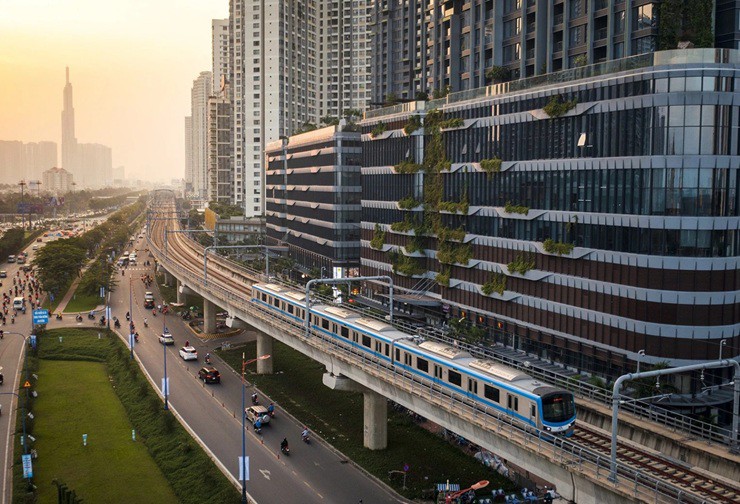 Tuyến Metro số 1, Bến Thành - Suối Tiên với tổng mức đầu tư 43.700 tỷ đồng đã chính thức vận hành - Ảnh: Thông tin Chính phủ