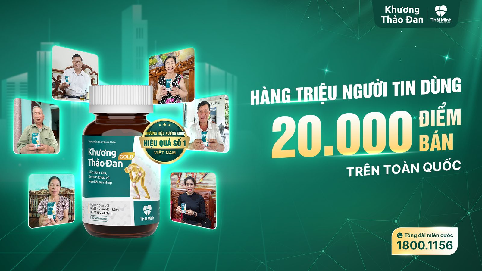 Khương Thảo Đan Gold - Thương hiệu xương khớp hiệu quả số 1 Việt Nam - 5