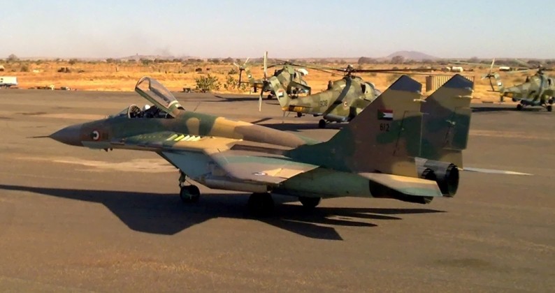 Tiêm kích MiG-29 trong biên chế không quân Sudan. Ảnh: Military Watch.