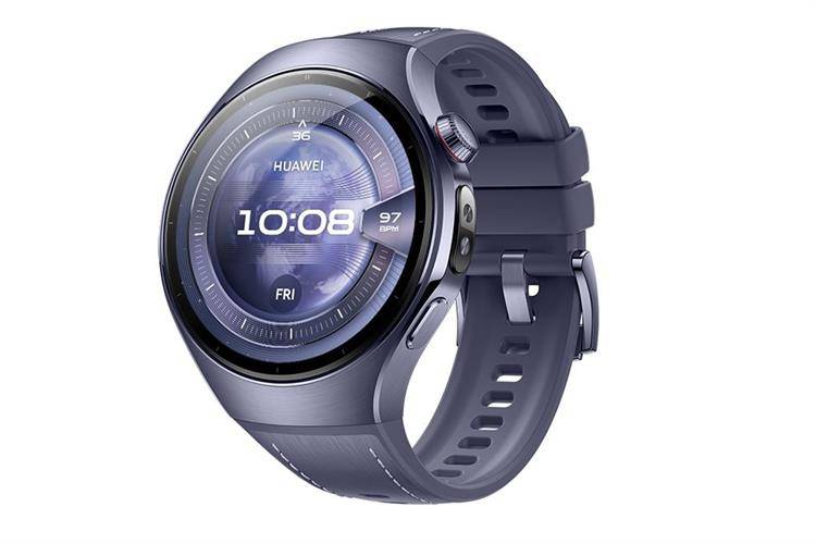 Huawei Watch 5 46mm viền Titanium dây composite.