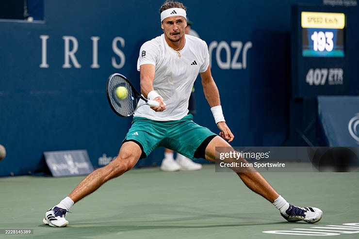Zverev thể hiện phong độ ấn tượng