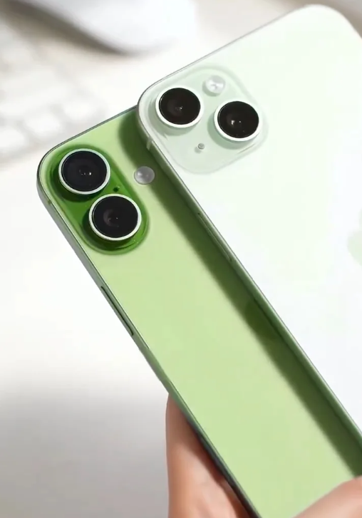 Ảnh concept màu xanh lá cây mới của iPhone 17.