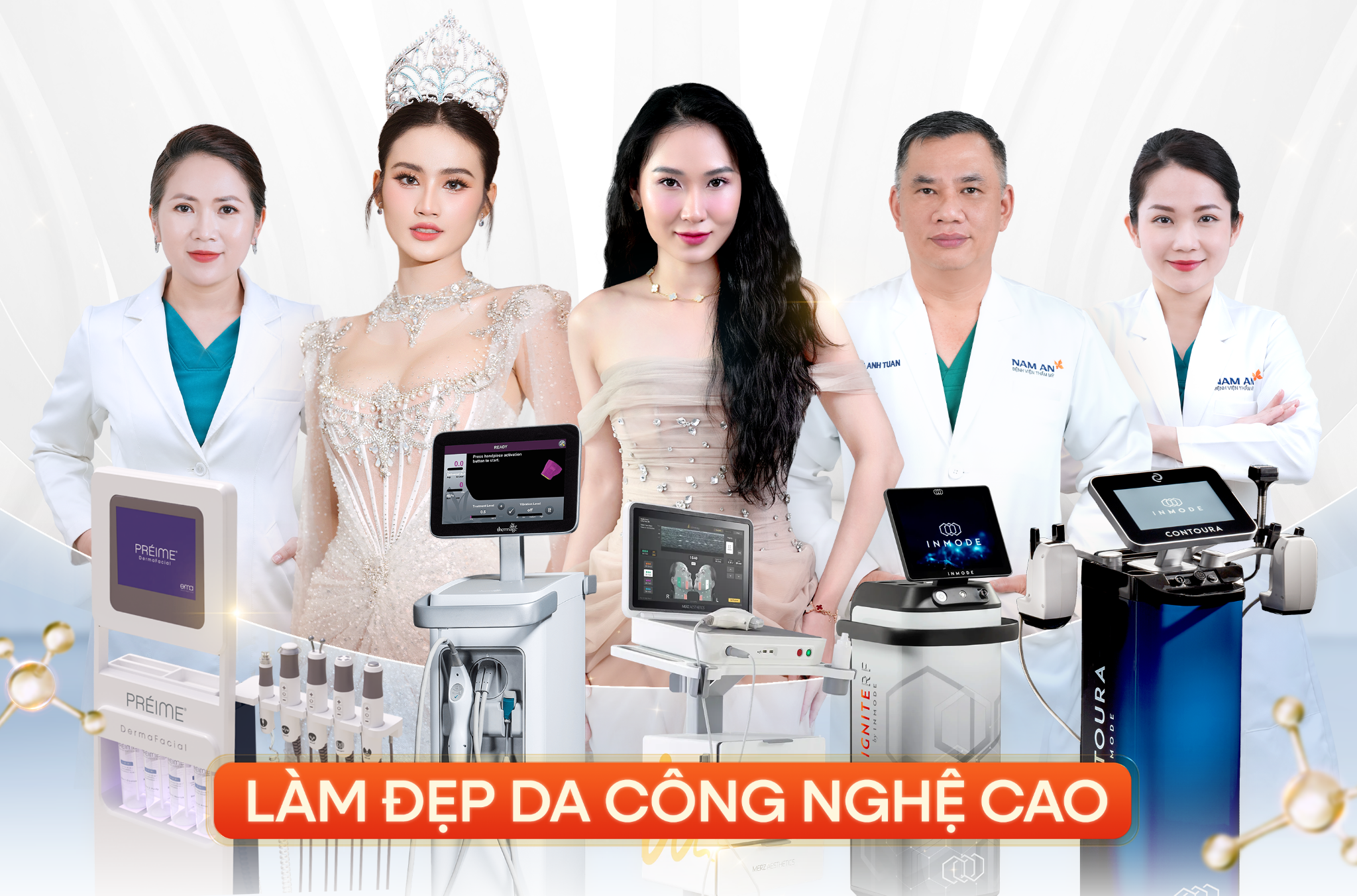 BVTM Nam An đầu tư công nghệ hiện đại, được Bộ Y Tế cấp phép trong suốt quá trình điều trị, chăm sóc khách hàng