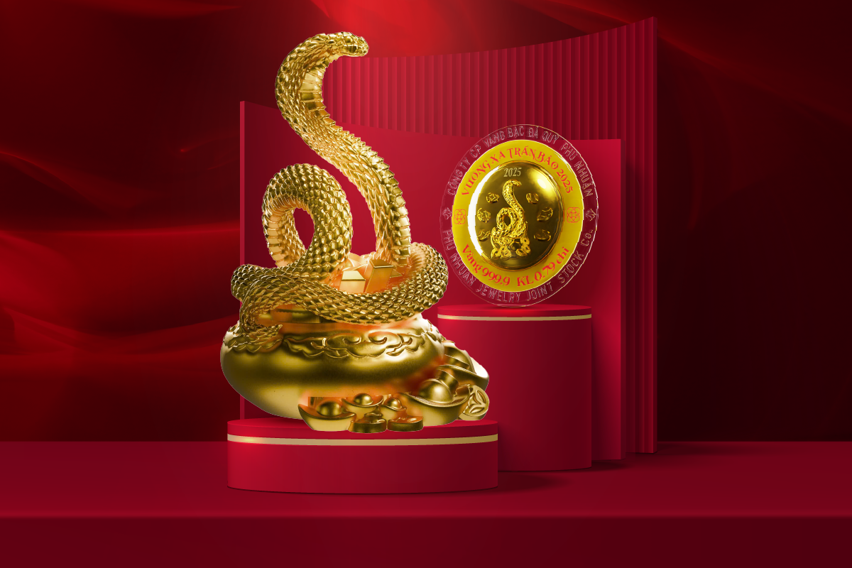 Các thiết kế vàng tinh xảo ngày càng được nhiều người ưa chuộng và lựa chọn làm quà tặng dành cho gia đình và các mối quan hệ đặc biệt. Ảnh: PNJ