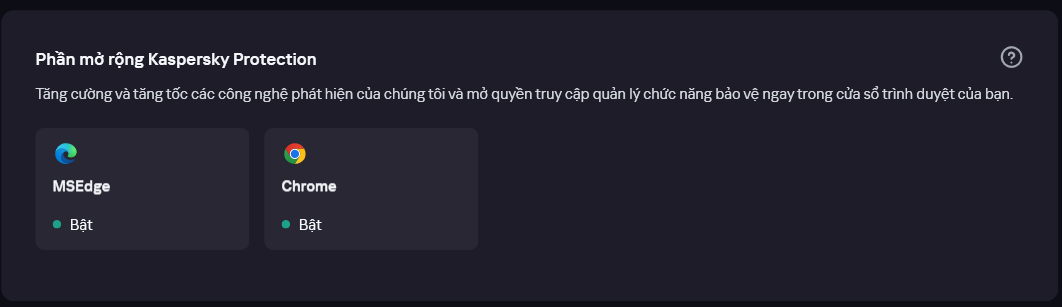 Công cụ bảo vệ được tích hợp vào trình duyệt Google Chrome và Microsoft Edge.