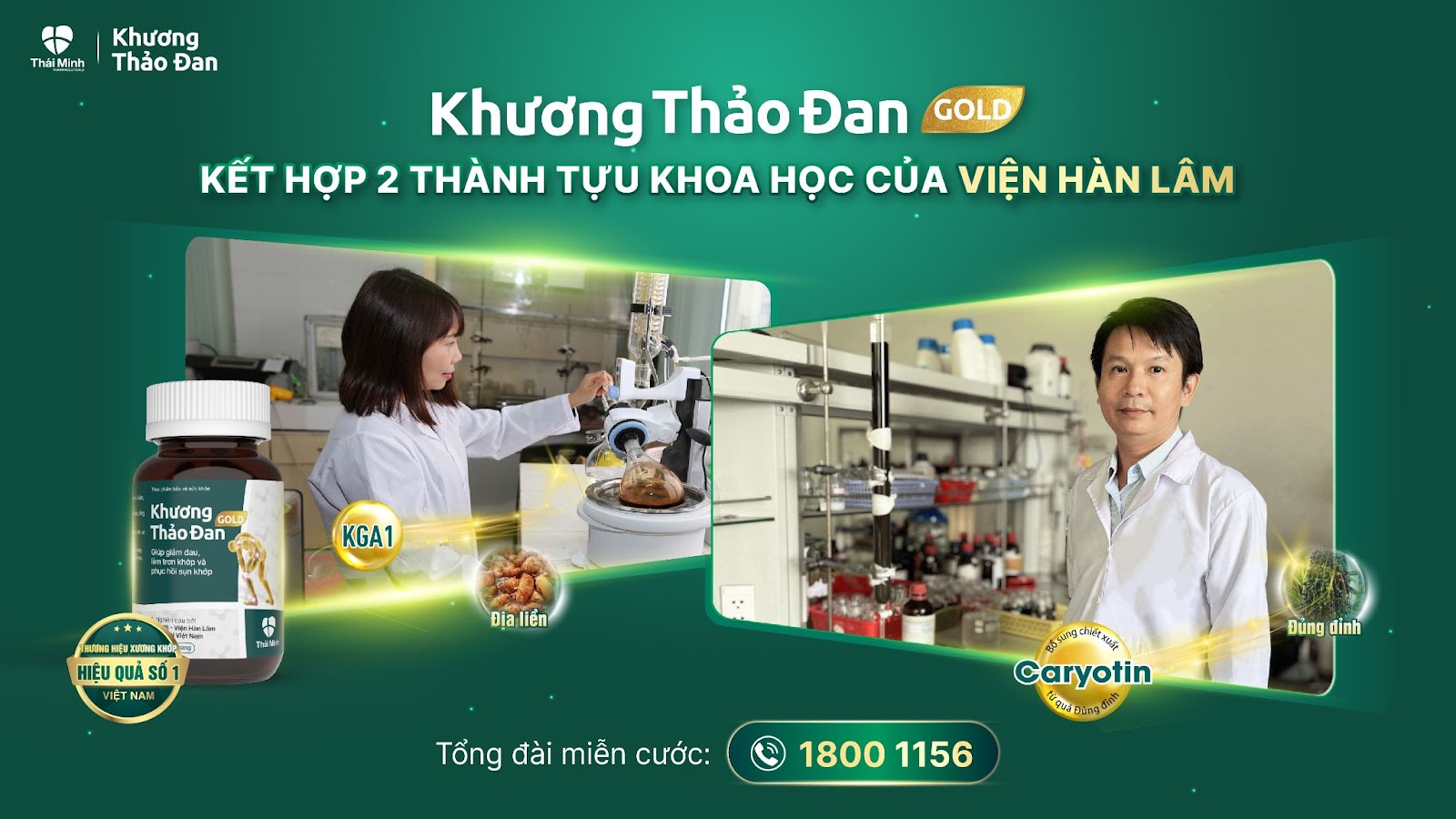 Khương Thảo Đan Gold - Thương hiệu xương khớp hiệu quả số 1 Việt Nam - 3