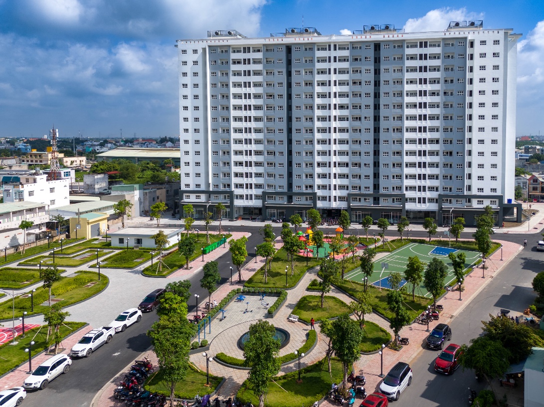 Block A sở hữu tầm nhìn thoáng và kết nối nhanh đến các tiện ích nội khu. Ảnh: Conic