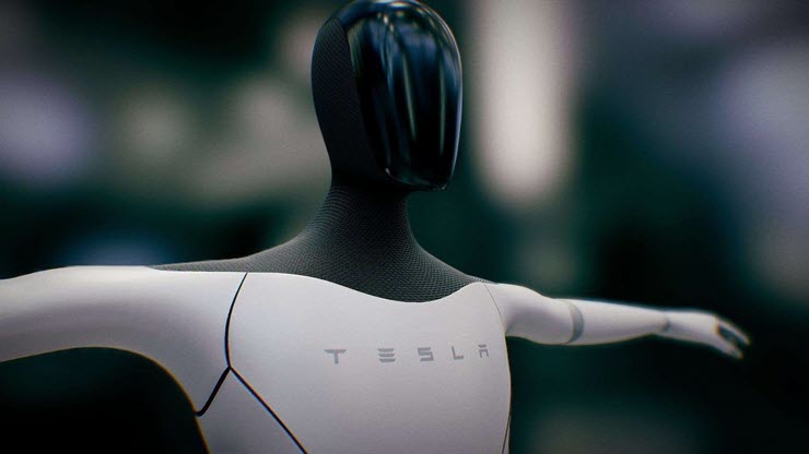 Hình ảnh robot&nbsp;Optimus của Tesla.