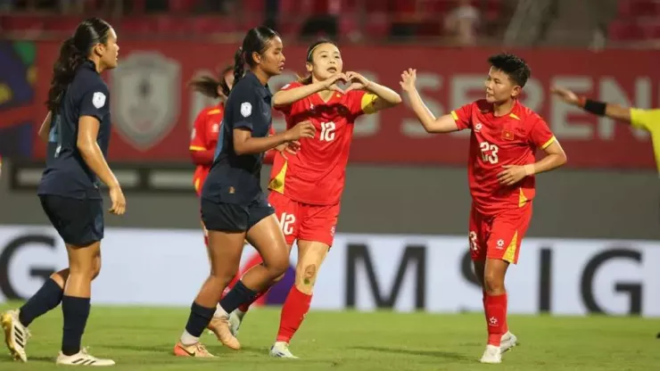 Hải Yến, Bích Thùy cùng đồng đội sẽ rất nỗ lực để soán ngôi số 1 bảng A của Thái Lan. Ảnh: CCT.