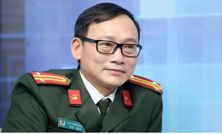 Trung tá, NCS Đào Trung Hiếu, chuyên gia nghiên cứu tội phạm học.