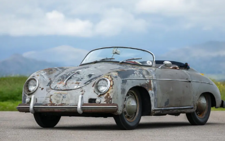 Xế cổ Porsche bị vứt xó đến rỉ sét vẫn có giá gần 13 tỷ đồng.