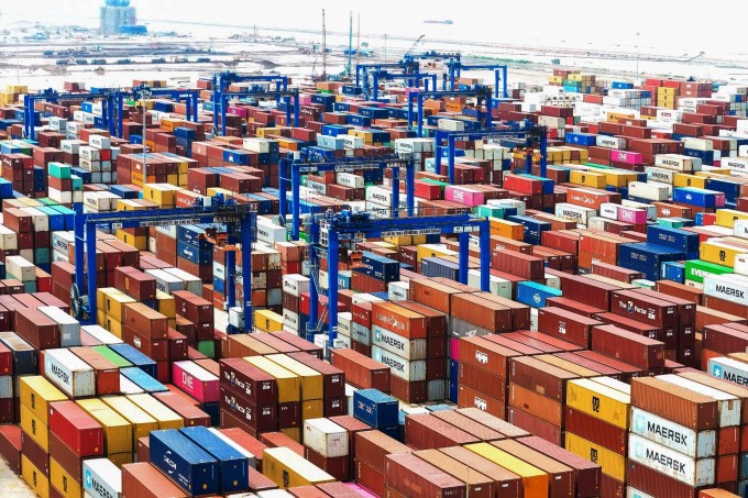 Cụm cảng Lạch Huyện, Hải Phòng. Ảnh: Lê Tân