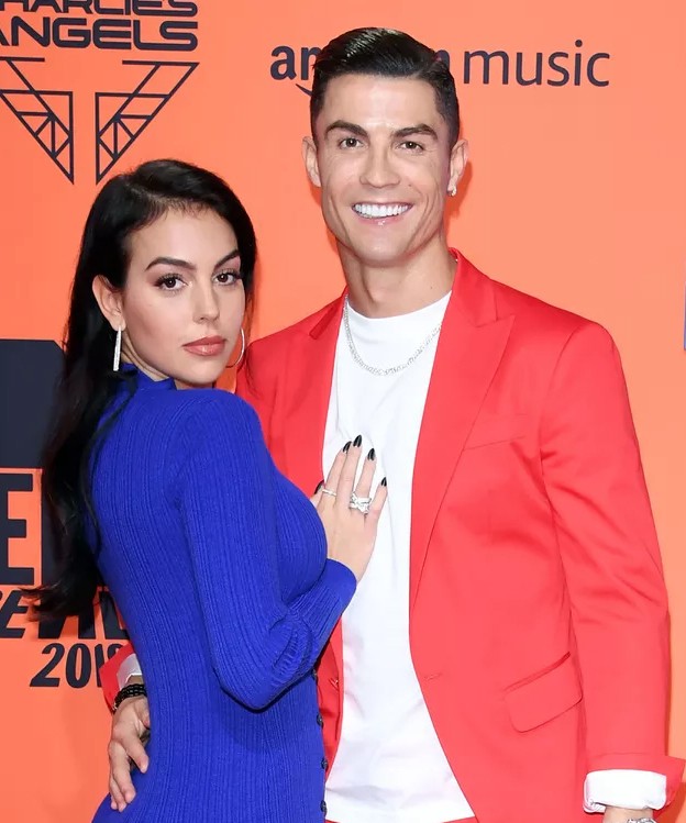 Cristiano Ronaldo và Georgina Rodríguez. Ảnh: Contributor