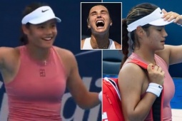 Mỹ nhân tennis Raducanu điên tiết đòi đuổi đứa trẻ đang khóc khỏi sân