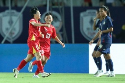 Trực tiếp bóng đá ĐT nữ Việt Nam - Thái Lan: Bảo toàn thành quả (ASEAN Cup) (Hết giờ)