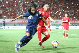 Video bóng đá ĐT nữ Việt Nam - Thái Lan: Bùng nổ phút 36, dấu ấn Huỳnh Như (ASEAN Cup)
