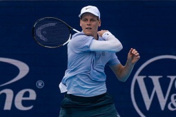 Video tennis Sinner - Diallo: Số 1 thế giới vất vả ngoài dự kiến (Cincinnati Open)