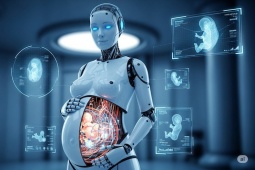 Robot mang thai đầu tiên trên thế giới: Dân mạng Trung Quốc "dậy sóng"