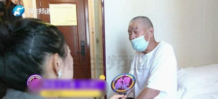 Ông Lưu, nạn nhân của vụ án lừa tình, lừa tiền. Ảnh: Minsheng Channel