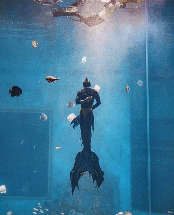 GenZ kiếm hàng chục triệu/tháng nhờ làm “chàng tiên cá” - 2