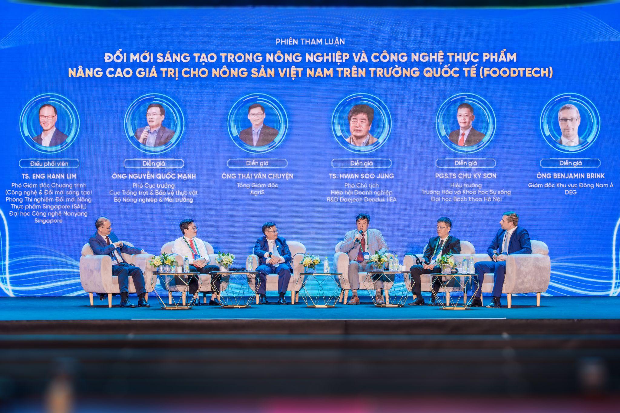 Các phiên thảo luận chuyên đề tại AgriS Agro Day 2025 có sự góp mặt của nhiều chuyên gia trong nước và quốc tế