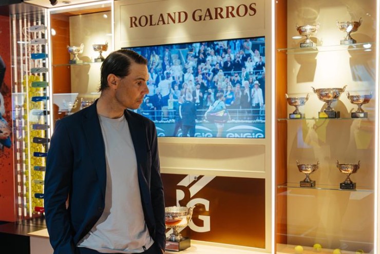 Rafael Nadal tại bảo tàng của chính mình