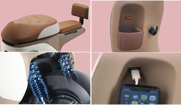 Xe điện Honda U-Qe giá chỉ 10 triệu đồng, dùng pin lithium an toàn với 80 km/lần sạc - 3