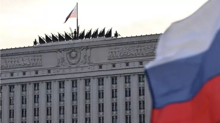 Trụ sở Bộ Quốc phòng Nga. Ảnh: SPUTNIK