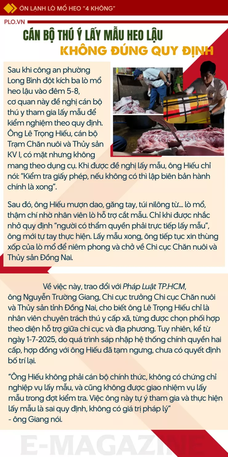 Ớn lạnh lò mổ heo '4 không' - Bài 2: Lo thịt nhiễm khuẩn, nghi có chất tạo nạc - 16