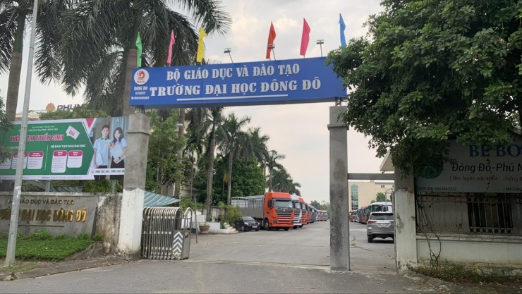  Trường ĐH Đông Đô. Ảnh: NGHIÊM HUÊ 