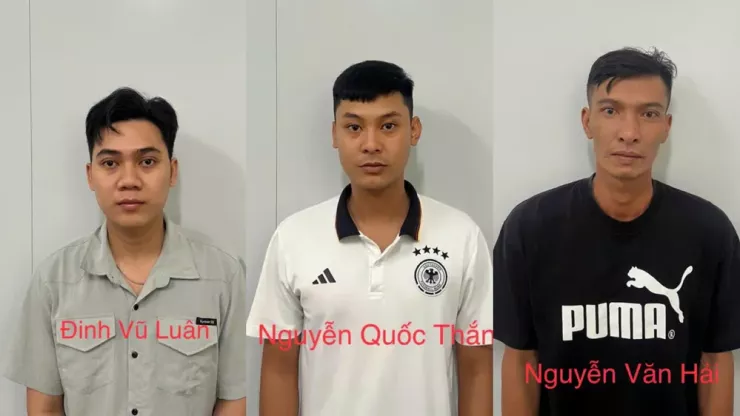 Thêm ba bị can bị bắt trong vụ chém chủ nợ 17 nhát. Ảnh:CACC