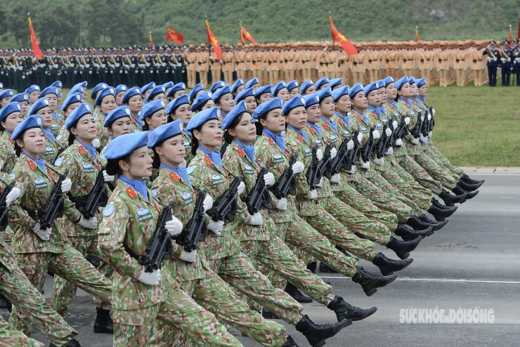 Qua nhiều tháng vất vả luyện tập không quản nắng mưa, các khối đã sẵn sàng cho ngày hội của non sông, đất nước vào sáng 2/9 tại Quảng trường Ba Đình.