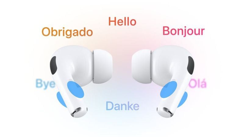 Hình ảnh trong iOS 26 beta 6 về&nbsp;tính năng Dịch trực tiếp cho AirPods