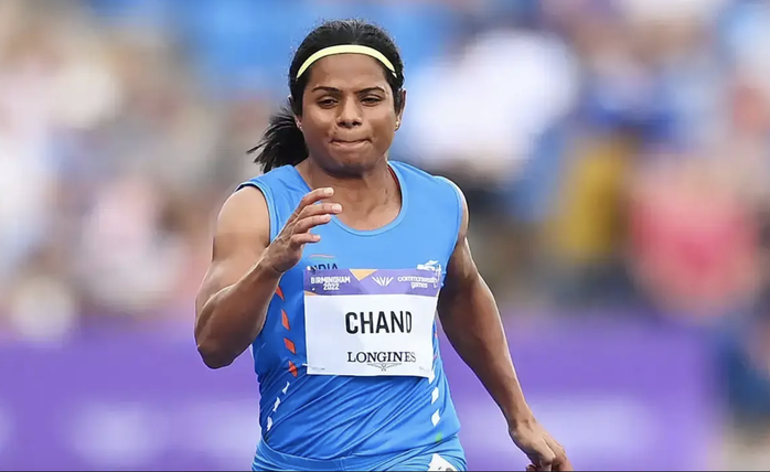 Dutee Chand (Ấn Độ) từng bị cấm thi đấu năm 2014