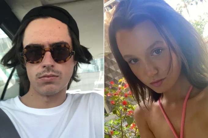 Sean Knight Nicholson (trái) và Elizabeth Lawlor. Ảnh: Instagram