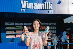 Check-in cực chất, Vinamilk tiếp năng lượng tươi vui cho các lễ hội âm nhạc cuối tuần