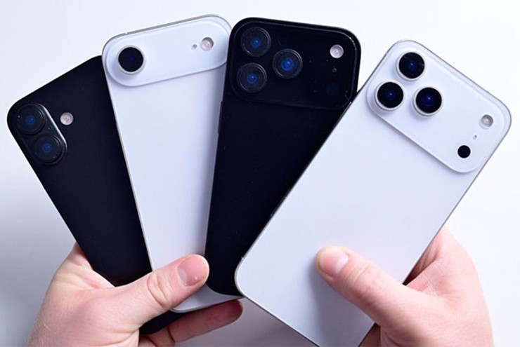 Nguyên mẫu dòng iPhone 17 được chia sẻ.