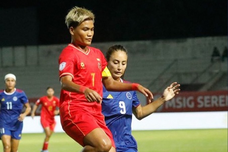 Video bóng đá nữ Philippines - Myanmar:  Phế truất "ngôi hậu" (ASEAN Cup)