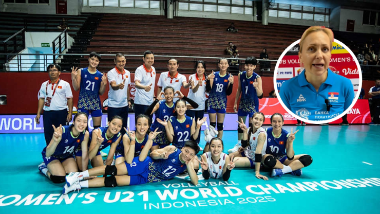 HLV Serbia, bà Marijana Boricic có những phát biểu không thật sự cảm thông với đội tuyển U21 Việt Nam