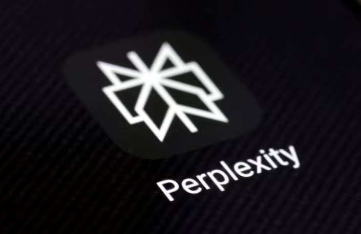 Biểu tượng ứng dụng Perplexity AI được nhìn thấy trong hình minh họa này chụp ngày 4/1/2024.&nbsp;
