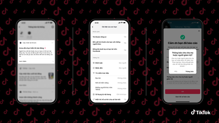 Các tính năng mới trao quyền kiểm soát con cái toàn diện hơn trên TikTok.