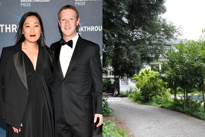 Vợ chồng tỷ phú Mark Zuckerberg. Ảnh: Nypost