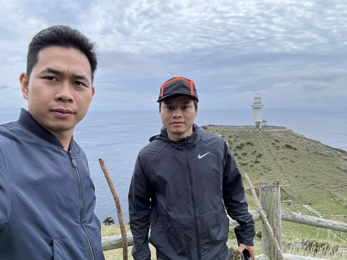 Phạm Quốc Đạt (trái) và Tống Mạnh Tuấn. Ảnh: NVCC