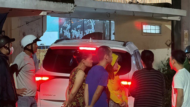 Hiện trường vụ việc.