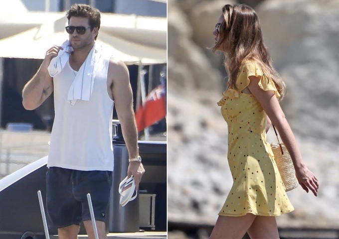 Liam Hemsworth và Gabriella Brooks vướng nghi vấn đính hôn. Ảnh: Backgrid