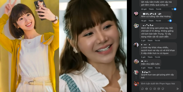 Trong bộ phim remake này, Quỳnh Kool sẽ đảm nhận nhân vật của Chung Hiểu Cần (áo vàng) bản Trung Quốc nhưng đang nhận nhiều ý kiến trái chiều.