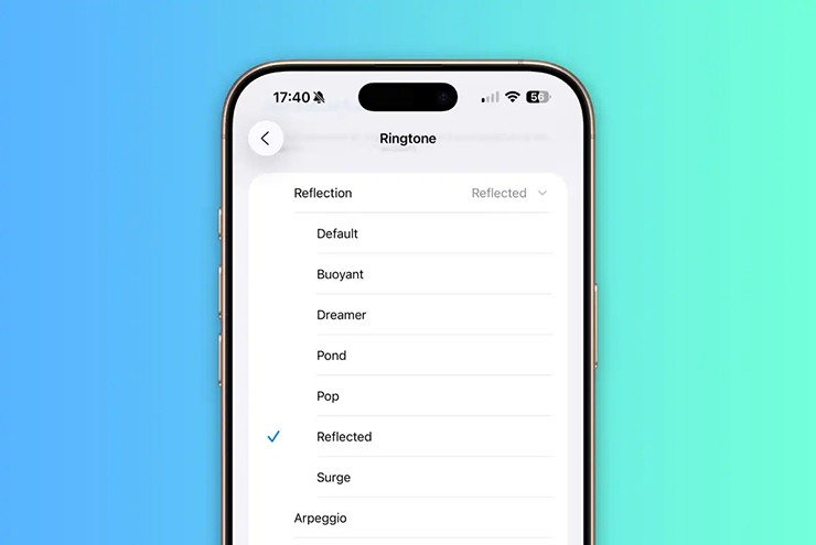 Dreamer là một sự bổ sung giá trị trong bộ sưu tập nhạc chuông mới nhờ iOS 26.