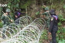 Thái Lan-Campuchia: Nóng vụ nổ mìn biên giới; Bangkok rào dây thép gai